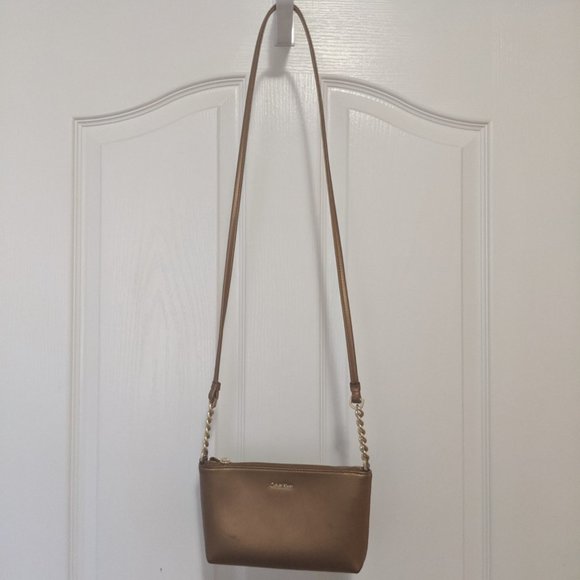 Calvin Klein Bags Calvin Klein Hayden Saffiano Leather Crossbody